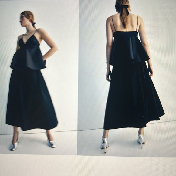 Women’s H&M A line skirt size 6 - Picture 3 of 4